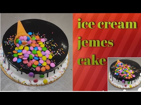 ice cream and jemes cake meking for video🎥//pranathi sri official.6//
