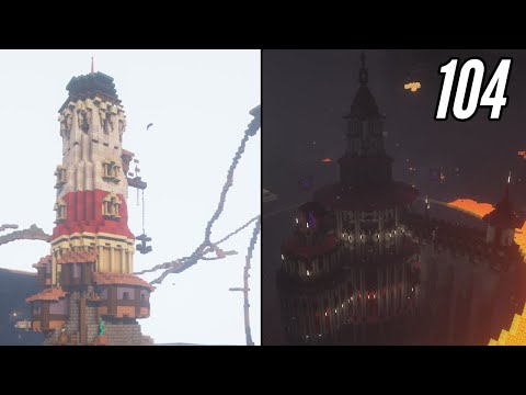 I Built an EPIC Nether Hub in Minecraft Superflat