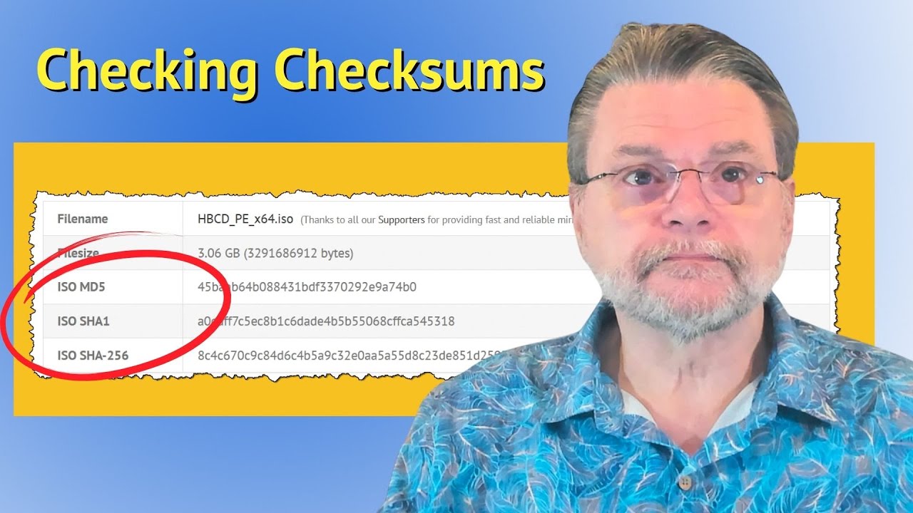 What Are Those Numbers Labeled MD5, SHA, Etc., Listed With Downloads?