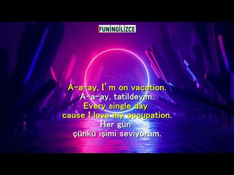 Vacation Şarkısı İle İngilizce Öğrenme Zamanı ( Türkçe ve İngilizce Alt yazılı)