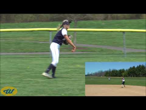 Regan Crozier's Softball Skills Video - 2020 OF/C - Newtown Rock 16U-Carr