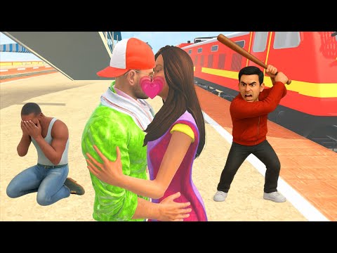 🤯Franklin ka Girlfriend Jack Ke sath Kya Kar Rahi Hai 🫣💥 Indian Theft Aura Simulator🔥💥