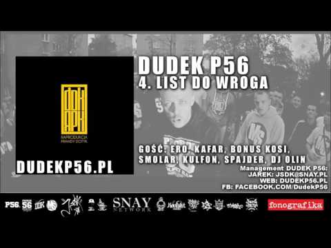 Dudek RPK, JWP, Bonus RPK,Saful DIX37, Kafar DIX37,Smolar,Kulfon, Spajder  - List do wroga