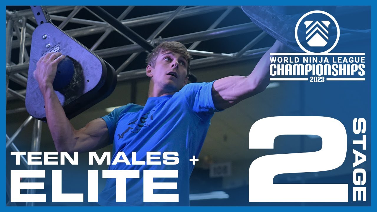 Teen Male + Elite Stage 2 | 2023 World Ninja League Championships