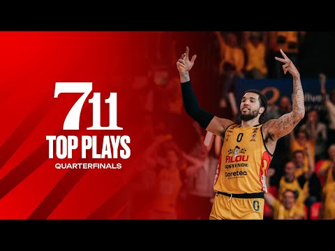 711 Top Plays // Watch the best plays of the quarter-finals now!  #bnxtleague