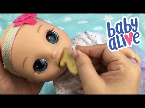 Feeding Our Baby Alive Real As Can Be Baby Doll Cookies Video