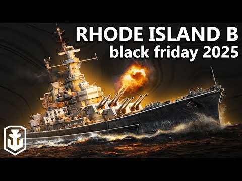 Rhode Island Returns For Black Friday! (World of Warships)