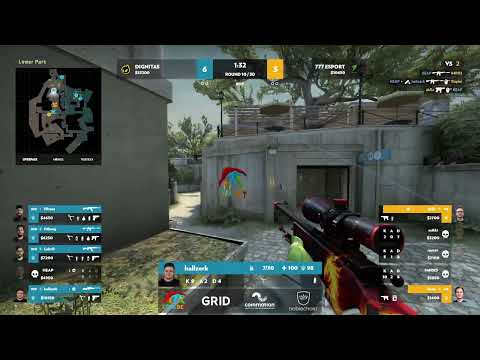 CS:GO | [EN] Dignitas vs. 777   Main Swiss Stage Round 1 Invitational Winter 2022 game csgo moments