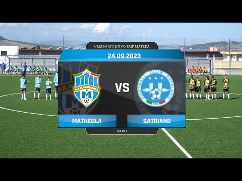 U15 Highlights Matheola - Satriano 24.09.2023 Risultato finale 4-0