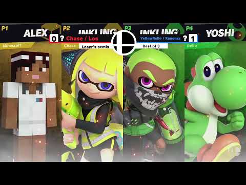 Legacy Bomb City Brawl 2 Doubles - LSF - Chase and Los Vs. YellowRello and Kanonzz