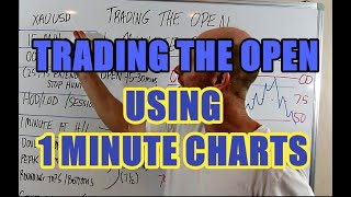 TRADING THE OPEN USING 1 MINUTE CHARTS