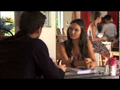 Heath and Sophie's meeting: Home and Away 10th July, 2014
