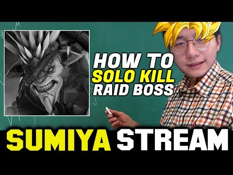 SUMIYA's Tip: How To Solo kill Raid Boss BB | Sumiya Invoker Stream Moment #1321