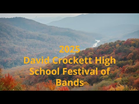 2025 David Crockett High School Festival of Bands