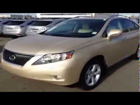 Pre Owned 2010 Gold Lexus RX 350 AWD Calgary