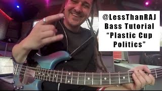 Less Than Jake - Roger Lima - Bass Tutorial Vid 4 - "Plastic Cup Politics"