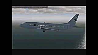 Download lagu Flightgear Batavia Air Boeing 737-300 hard windy landing at Semarang Ahmad Yani Airport mp3