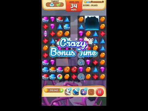 Jewel Match King Level 478 - Walkthrough ( No Booster )
