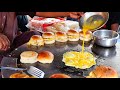 Pakistani Street Food The BEST BREAKFAST EGG SANDWICHES Karachi Pakistan
