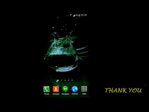 Raindrops Live Wallpaper HD 2 Video