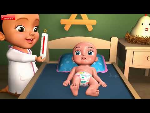 Chitti Khel Raha Hai Doctor Doctor - Kids Pretend Play | Hindi Rhymes for Children | The Panda Tv