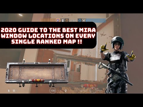 The BEST Mira Window Locations on Every Ranked Map (All Bomb Sites) | Rainbow Six Siege