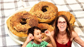 Super Easy Pumpkin Spice Donuts Recipe | You Won't Believe They Are Gluten free! With Nana & Kelso