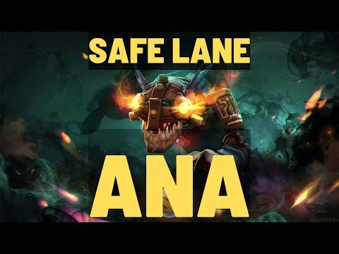 1️⃣ Ana Slark Carry 🔥 Player Perspective | 7.33e Full Gameplay