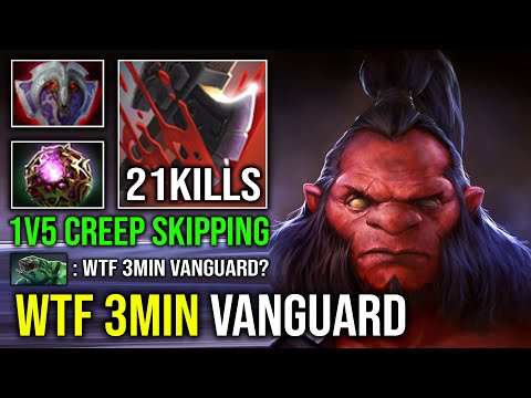 How to Solo Mid Axe 3Min Vanguard 1v5 Creep Skipping 1 Shot Culling Unlimited Skill Spam Dota 2