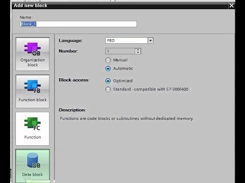 Function (FC) vs Function Block (FB) - PLC Programming (Siemens )