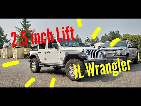 JL Sport on the Rough Country 2.5 inch lift