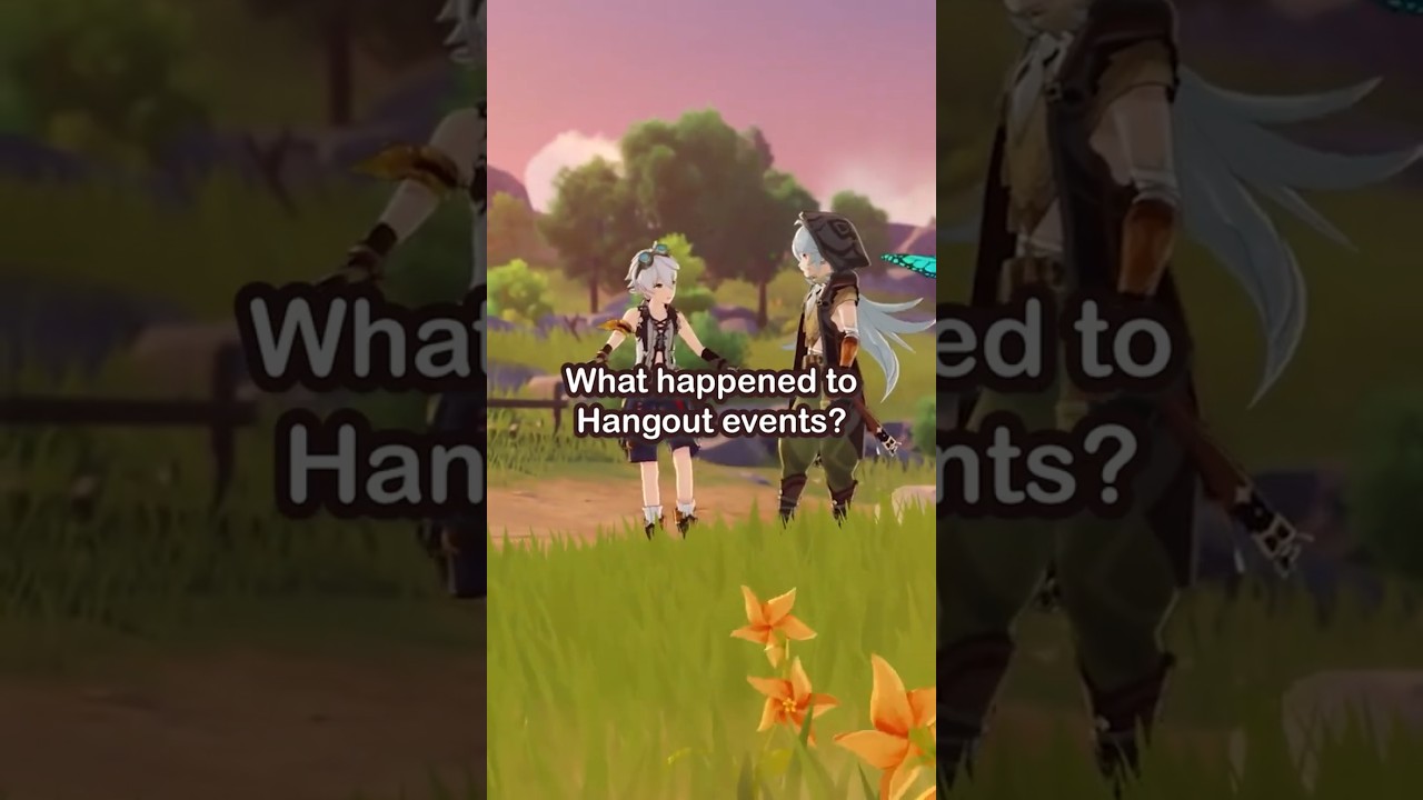 What Happened to Hangout events?  #genshinimpact