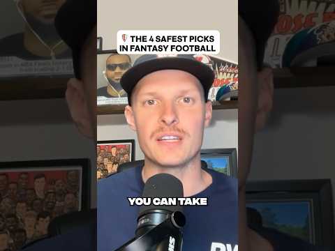 Thumbnail for 4 safest players you can pick in your fantasy football draft