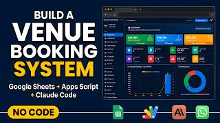 Build a Banquet Hall & Venue Booking System | Claude Code + Apps Script + Google Sheets Web App