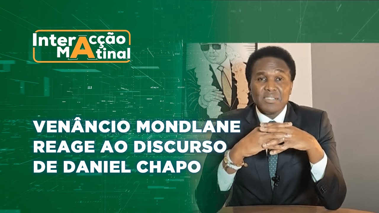 #InteracçãoMatinal | Venâncio Mondlane reage ao discurso de Daniel Chapo: “É um bom aluno”