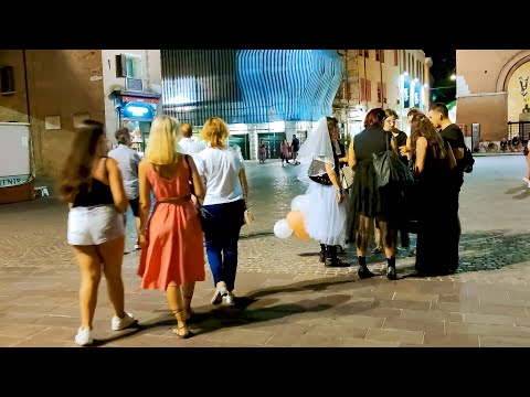 WONDERFUL WALK IN FERRARA!!! Italy - 4k Walking Tour around the City - Travel Guide. #Italy