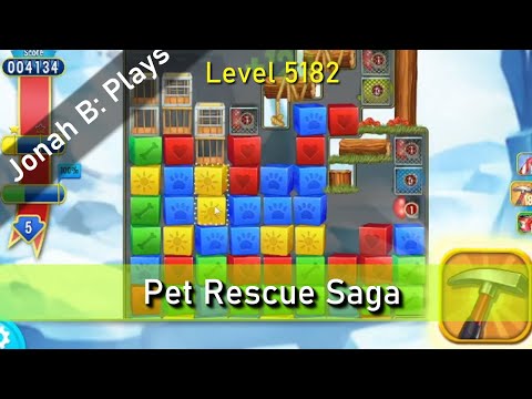 Pet Rescue Saga Level 5182
