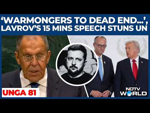 FULL: 'Dictatorship Of One Hegemon Is Out Of Control': Lavrov DESTROYS US Policies At UNGA