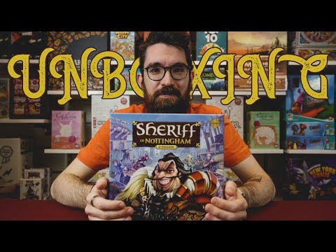 "Néhány ezüsttallérért..." Nottingham Bírája társasjáték  UNBOXING ÉS BEJELENTÉS - reflexshop