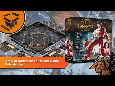 UNBOXING - Army of Darkness: The Board Game - Szellemlovas