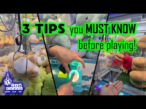 3 Claw Machine Tips you MUST KNOW before playing!
