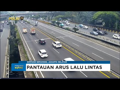 NTMC POLRI - PANTAUAN ARUS LALU LINTAS SIANG 14/07/2025