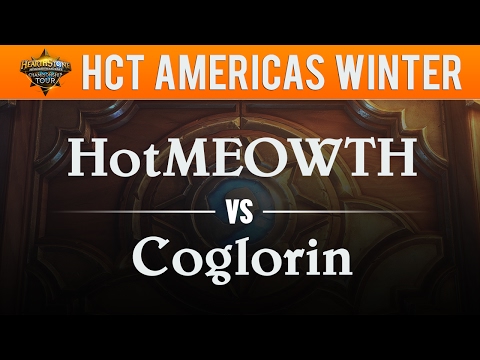 HotMEOWTH vs Coglorin - Hearthstone Championship Tour Americas 2017:  Round 7