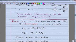 10. van der Waals and Casimir interactions