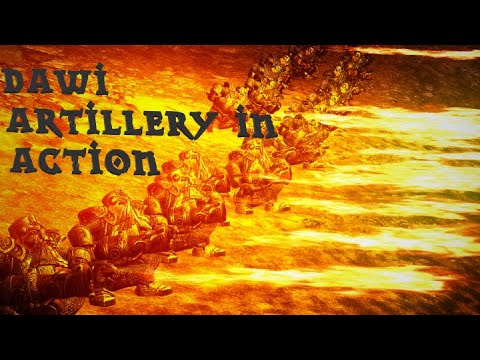 DAWI-FIRE!!! Total War Warhammer II -Dwarf Artillery Showcase