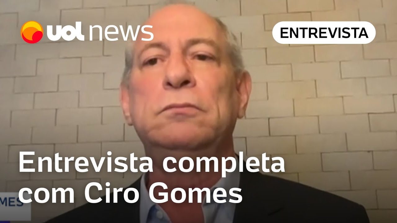 Ciro Gomes critica Lula e fala de prisão de Bolsonaro, corrupção e Cid; veja entrevista completa