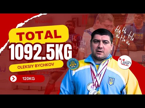 Oleksiy Bychkov | 3rd Place 1092.5Kg Total 120Kg | IPF World Powerlifting Championship 2024