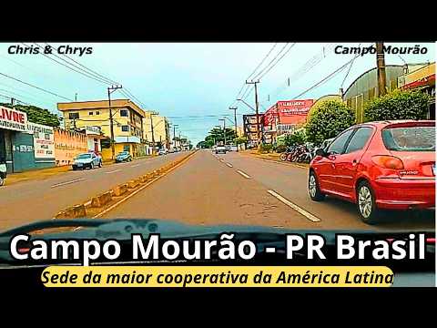 Passando por dentro de Campo Mourão - PR Brasil