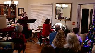 Let it Snow performed by Monica Jean (flute) and Kate Rubadue (piano)