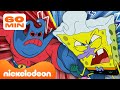 SpongeBob | 60 MINUTEN van SpongeBob die HET KWAAD bestrijdt ?| Nickelodeon Nederlands